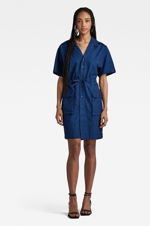 G-STAR, Organikuspamut farmer ingruha, Királykék, XS