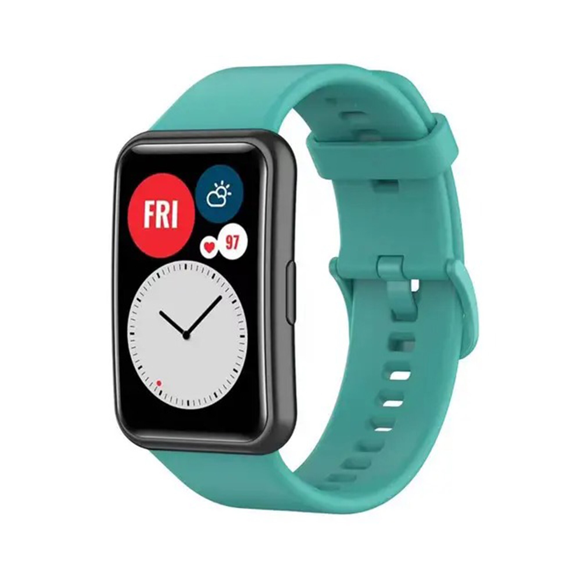 WatchBand™ H21 силиконова каишка, съвместима с Huawei Watch Fit 2021 ...