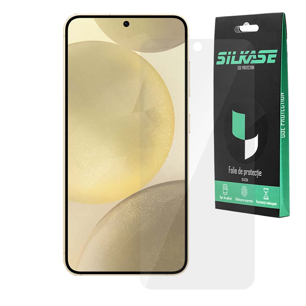 Set 2 folii SILKASE pentru Samsung Galaxy S24 Ultra, silicon