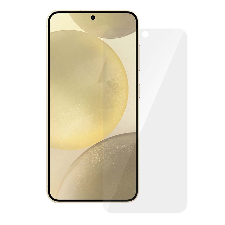 Протектор SILKASE за Samsung Galaxy S24 Plus, защита на екрана, възобновяем силикон