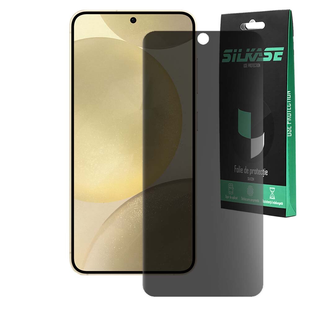 Set 2 folii SILKASE pentru Samsung Galaxy S24 Ultra, silicon