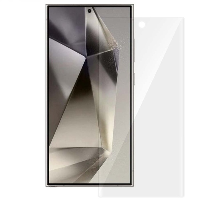 SILKASE fólia Samsung Galaxy S24 Ultra-hoz, képernyővédő, megújuló szilikon