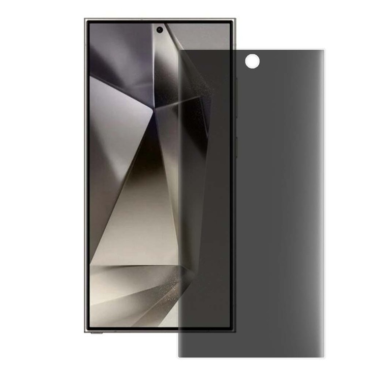 SILKASE matt adatvédő fólia Samsung Galaxy S24 Ultra készülékhez, képernyővédő, szilikon