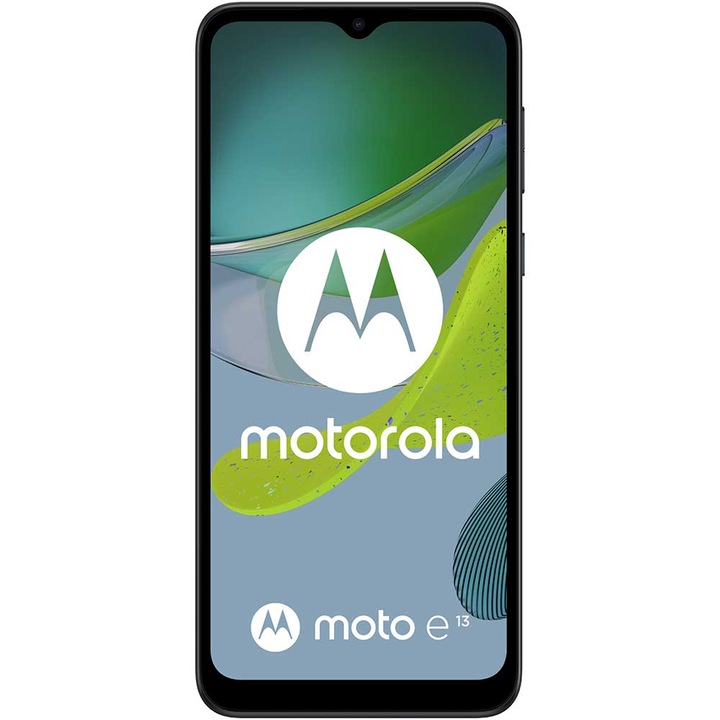 Telefon mobil Motorola Moto e13, Dual SIM, 128GB, 8GB RAM, Aurora Green