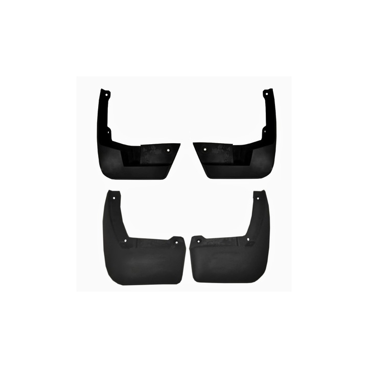 Aparatori noroi pentru Dacia Logan 2 II Berlina (10.2012-2021), marca AVR®, fata si spate, set, 4 bucati