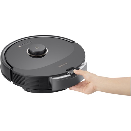 Robot de aspirare Roborock Q8 Max, Q8M52-00, aspirator si mop, 59W, 5200 mAh, 5500 Pa, autonomie 240 min, mapare 3D, recipient praf 470 ml, negru