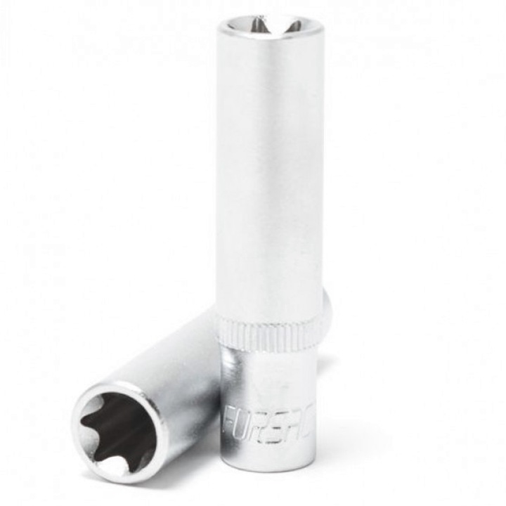 TORX E5 aljzat, Forsage, Cr-V, 1/4'