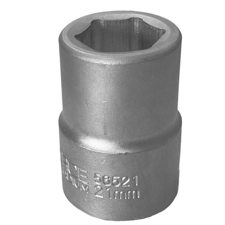 Dugókulcs, ROCK FORCE, acél, 6 oldal, 53 x 34 x 22 mm, ezüst