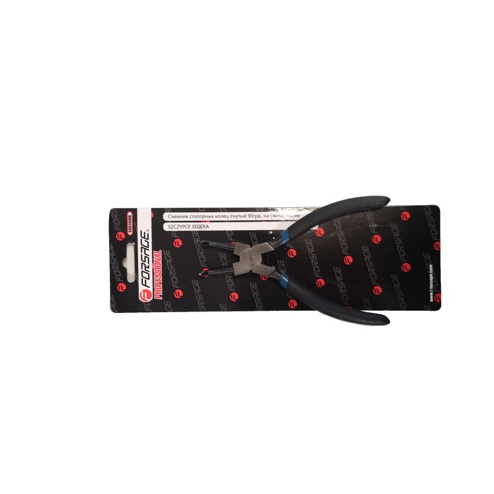 Fogó, Forsage, 140 mm, 90°, Fekete