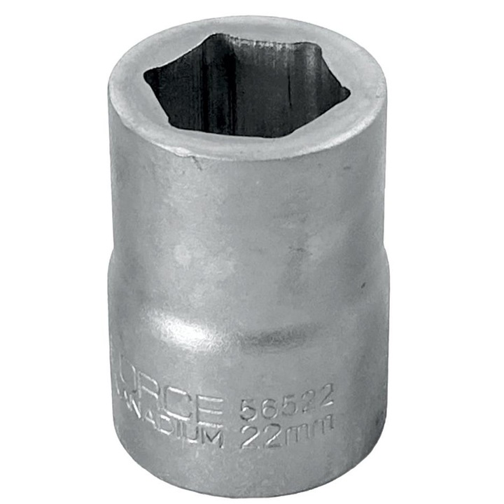 Dugókulcs, ROCK FORCE, acél, 6 oldal, 52 x 35 x 25 mm, ezüst