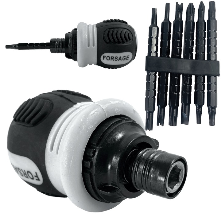 Surubelnita cu clichet, Forsage, Negru