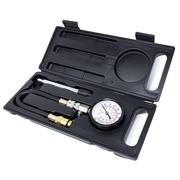 Manometru auto, FORSAGE, Negru