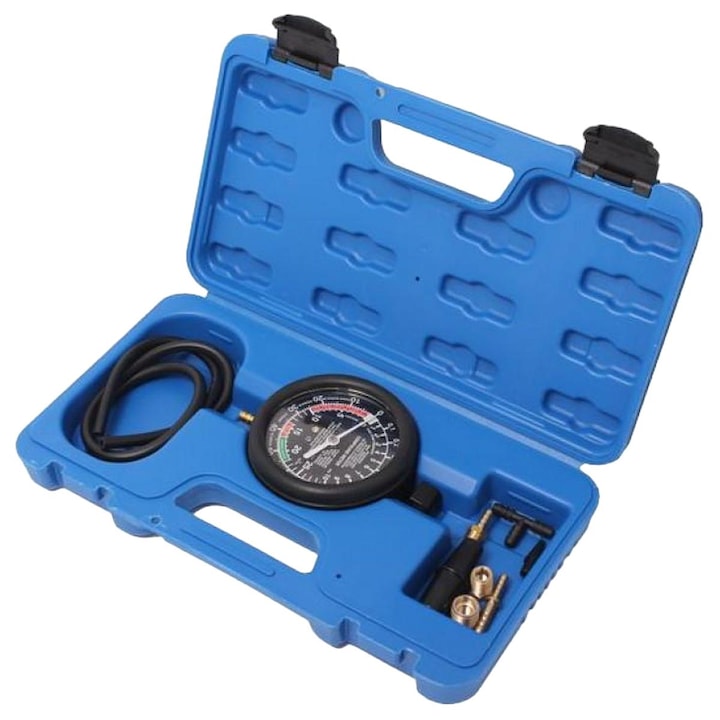 Autó nyomásmérő, Rock Force, fekete