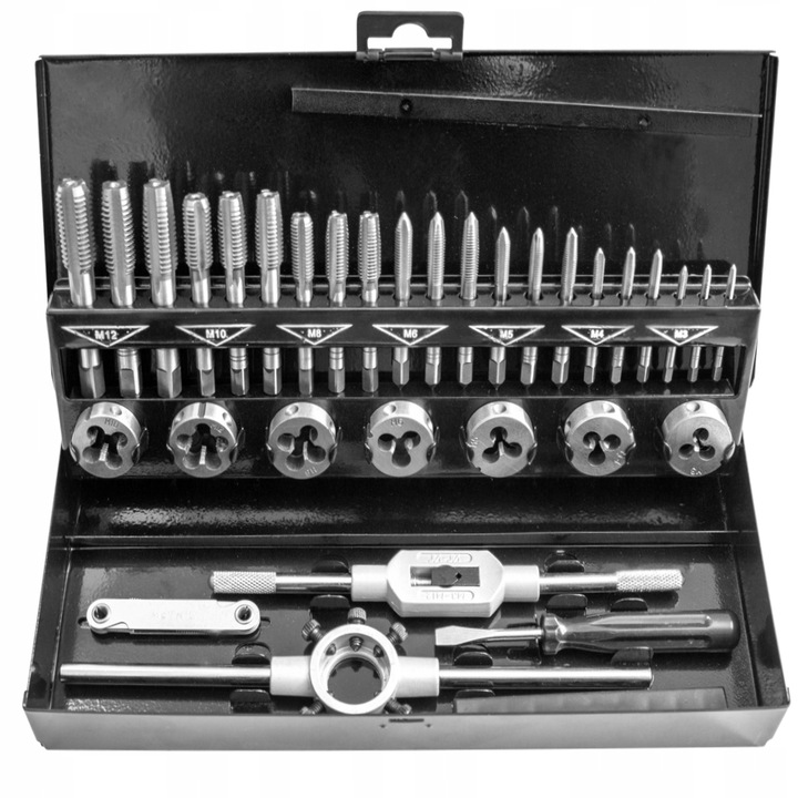 Set 32 robinete / matrite, Rock Force, Otel, Argintiu