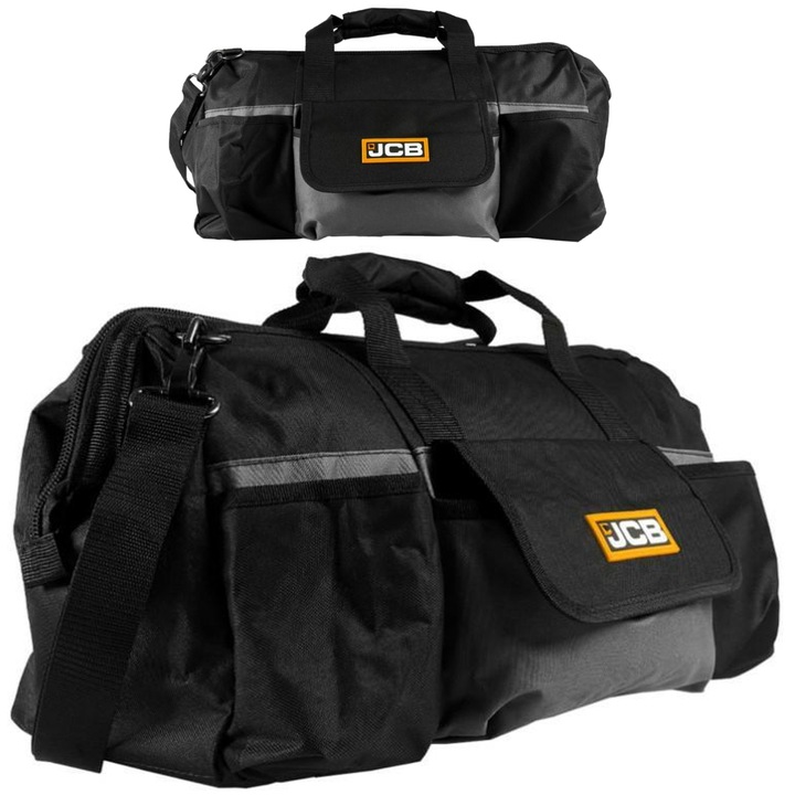 Szerszámtáska, JCB, 16", fekete