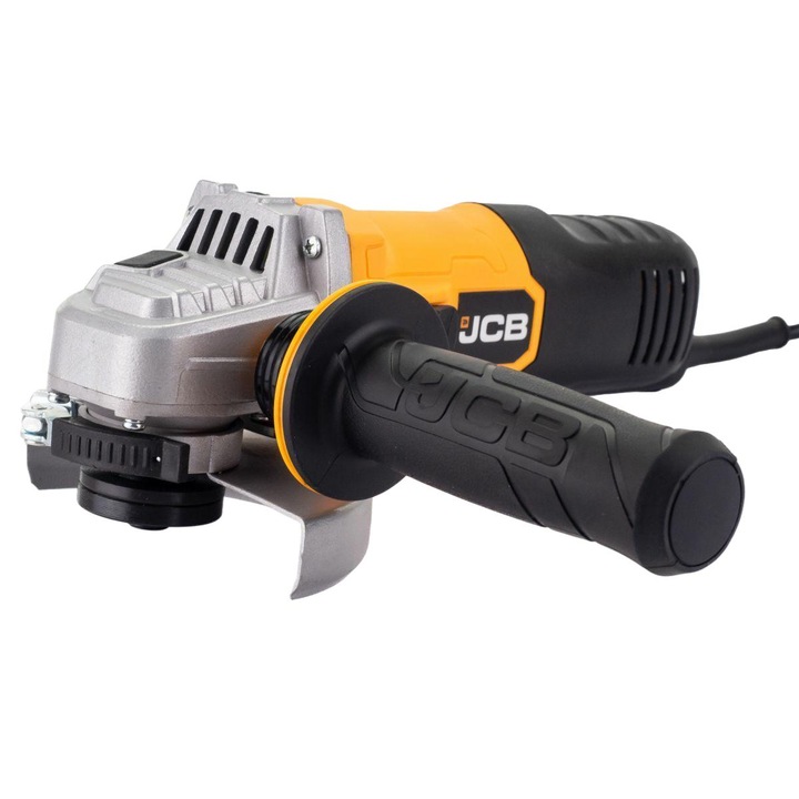Polizor unghiular AG115, JCB, 600W, M14, Negru/Galben
