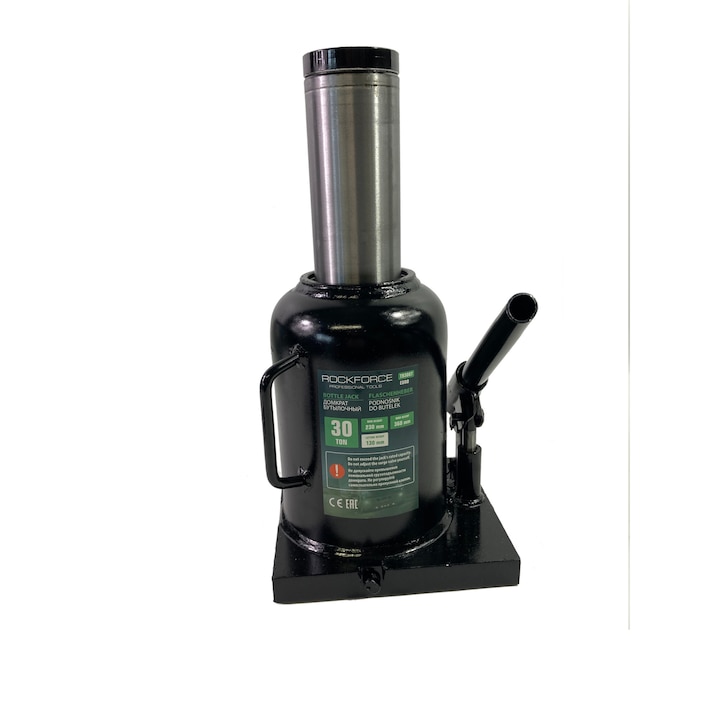 Cric hidraulic, Rock Force, 30T, Negru