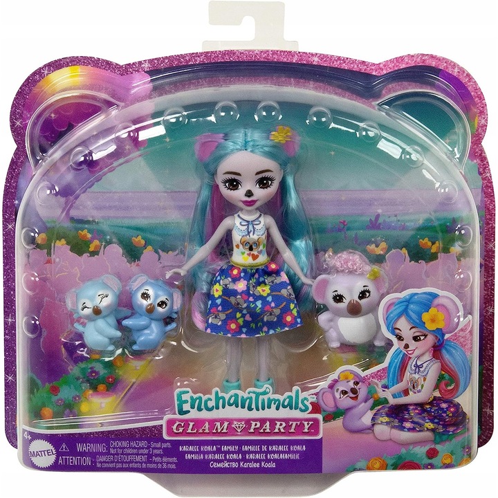 Кукла, Mattel, Enchantimals, Plastic, Multicolor