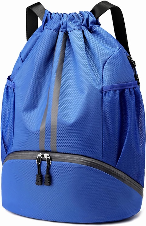 Rucsac CISA 01 cu snur multifunctionala, pentru minge de baschet, cu 4 compartimente, capacitate 20-30 l