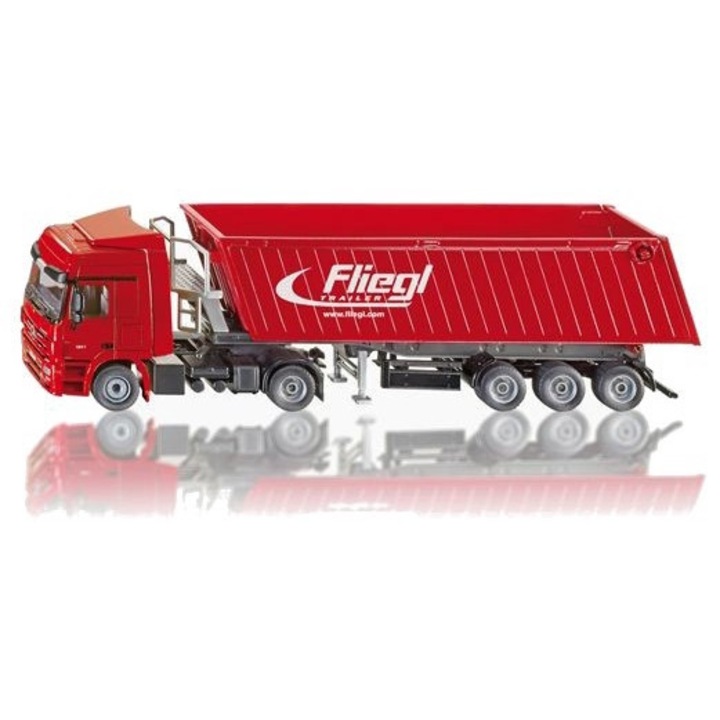 Играчка камион, Siku, 1:50, метал/пластмаса, движещи се части, 3 години