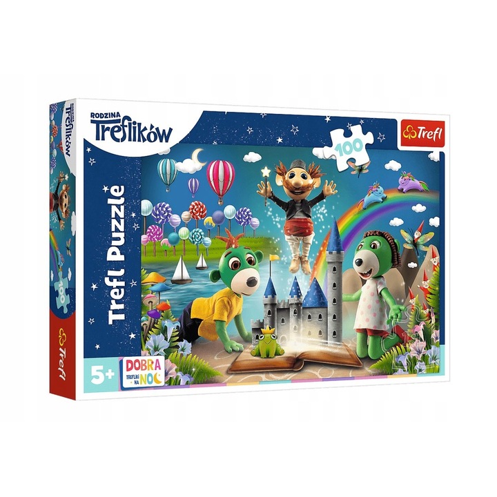 Puzzle, Trefl, 100 piese, Multicolor