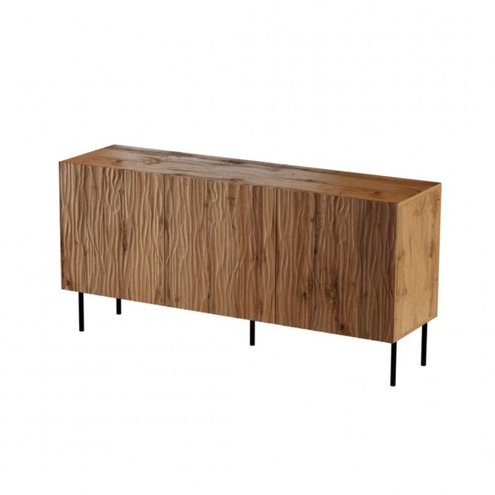 Comoda Jungle, Cama Meble, PAL/MDF, 152x40.5x74.5cm, Maro