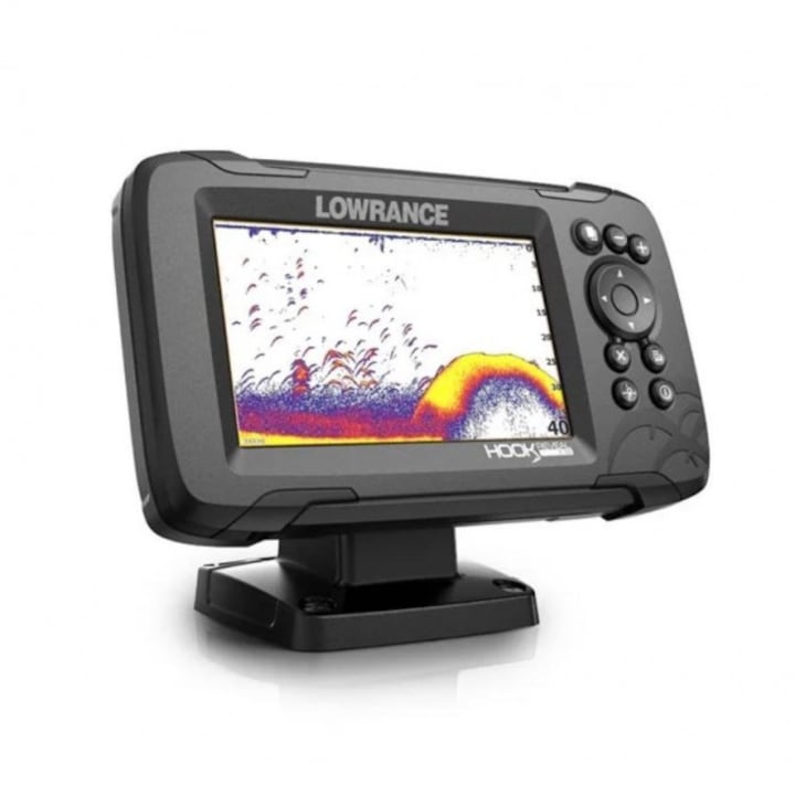 Сонар за риболов, Lowrance, 50/200HDI, черен