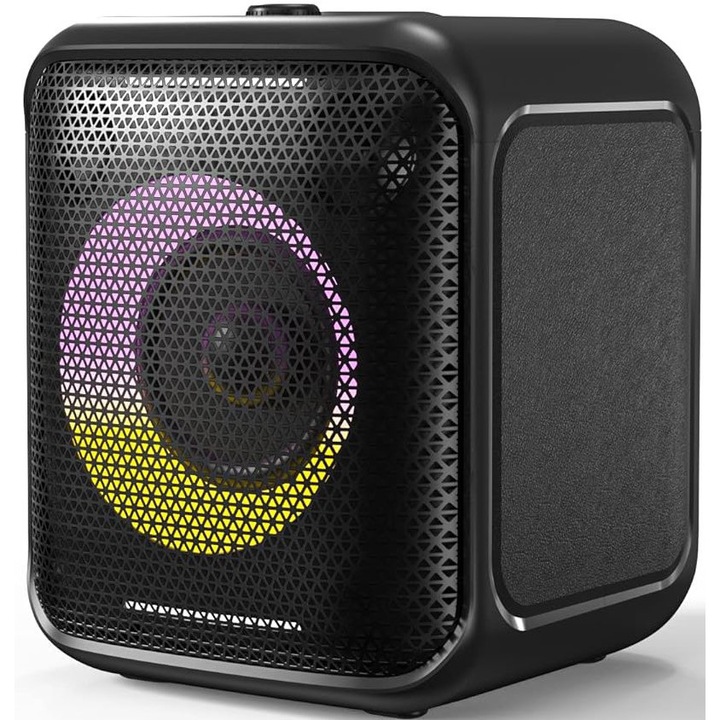 F&D PA100 vezeték nélküli hangszórórendszer, fekete, Bluetooth