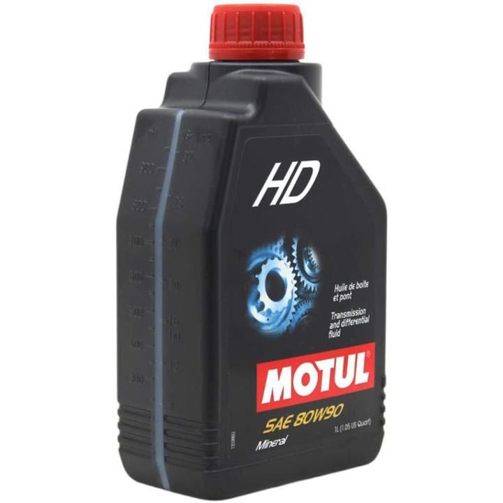 Масло за ръчни/диференциални скоростни кутии Motul HD 80W90 1л - eMAG.bg
