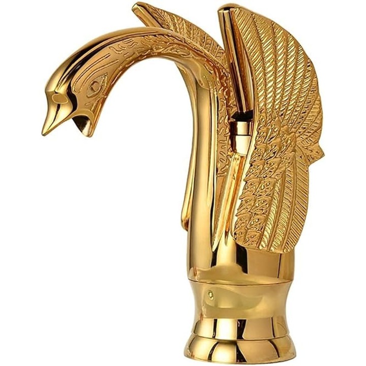 Mosdócsaptelep, Lebada modell, fényes arany színű, 19 cm-es méret