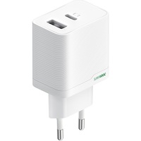 Incarcator retea OPPO, 1xUSB-C, 1xUSB-A, SUPERVOOC 33W, Alb