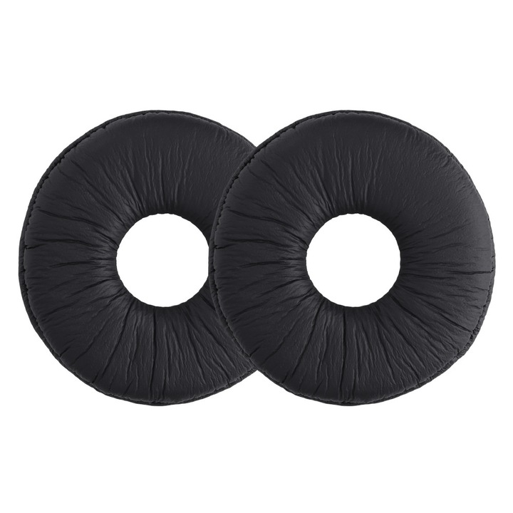 2 db fülpárna Technics RP DJ1200/DJ1210, Kwmobile, fekete, Eco bőr, 46359.01