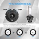 Set 2 Becuri Xenon D2S/D2R, 35W, HID, 6000k, pentru Faruri Auto, +200%, SONORH®