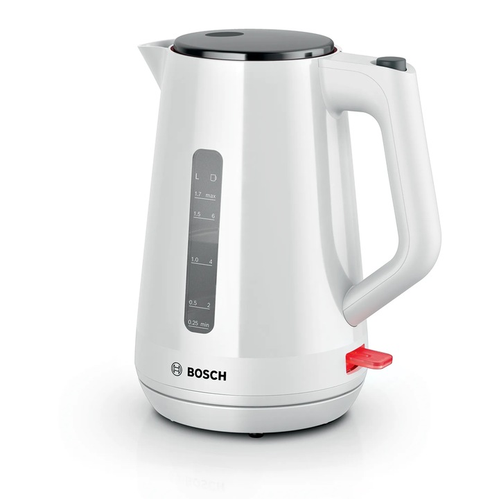 Електрическа кана Bosch TWK1M121 MyMoment, 2400 W, 1,7 л, бял