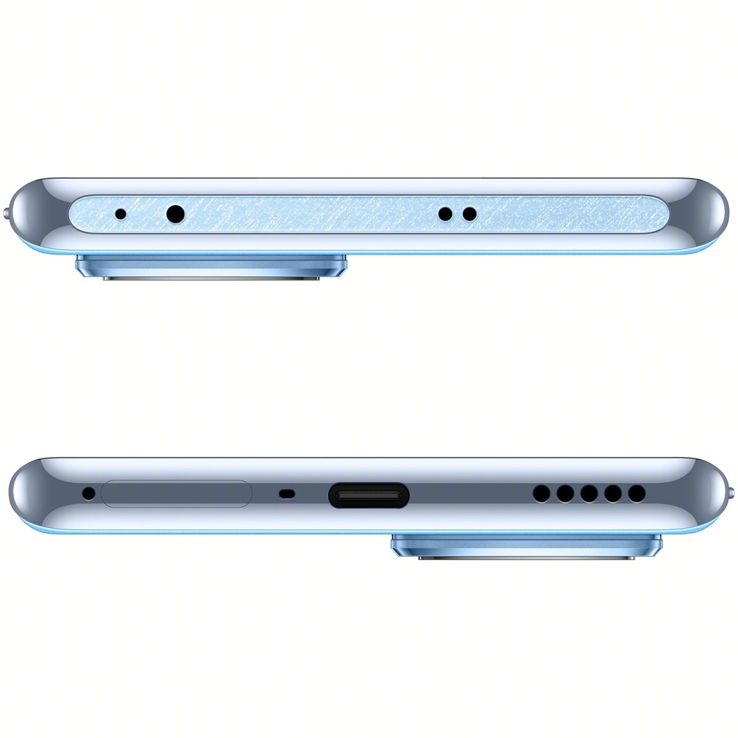 Telefon mobil OPPO Reno10 UEFA Champions League Edition, Dual SIM, 256GB, 8GB RAM, 5G, Ice Blue