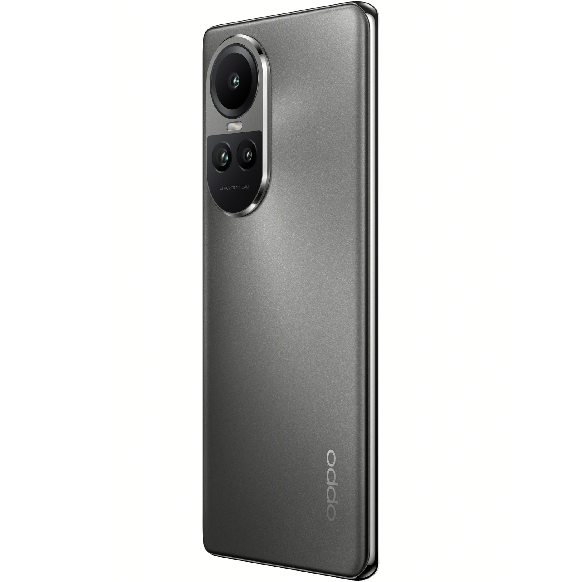 OPPO Reno 10 5G Smartphone – 256GB/8GB RAM, Dual-SIM, 6,7 Zoll Display, 5000 MAh Akku, Silbergrau (Android 13)