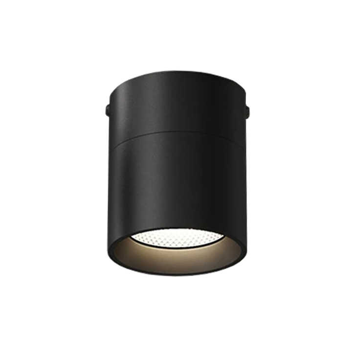 Spot de tavan pliabil si dimabil LED 12W, Smart WiFi, RGB, 3000K-6500K, IP44, 960lm, compatibil Tuya/SmartLife, Negru