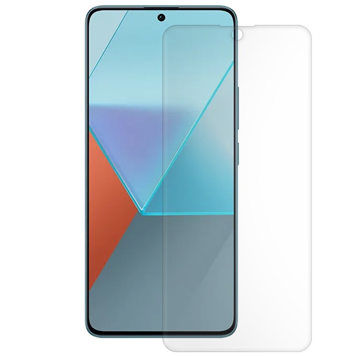 SILKASE matt fólia Xiaomi Redmi Note 13-hoz, képernyővédő, szilikon