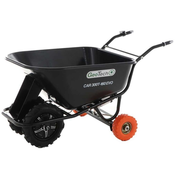 Roaba electrica GeoTech Car, 2 motoare de 500W, 6Ah, 40V, 300Kg, 2 viteze