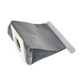 Sac universal pentru aspirator, material textil lavabil, refolosibil, gri
