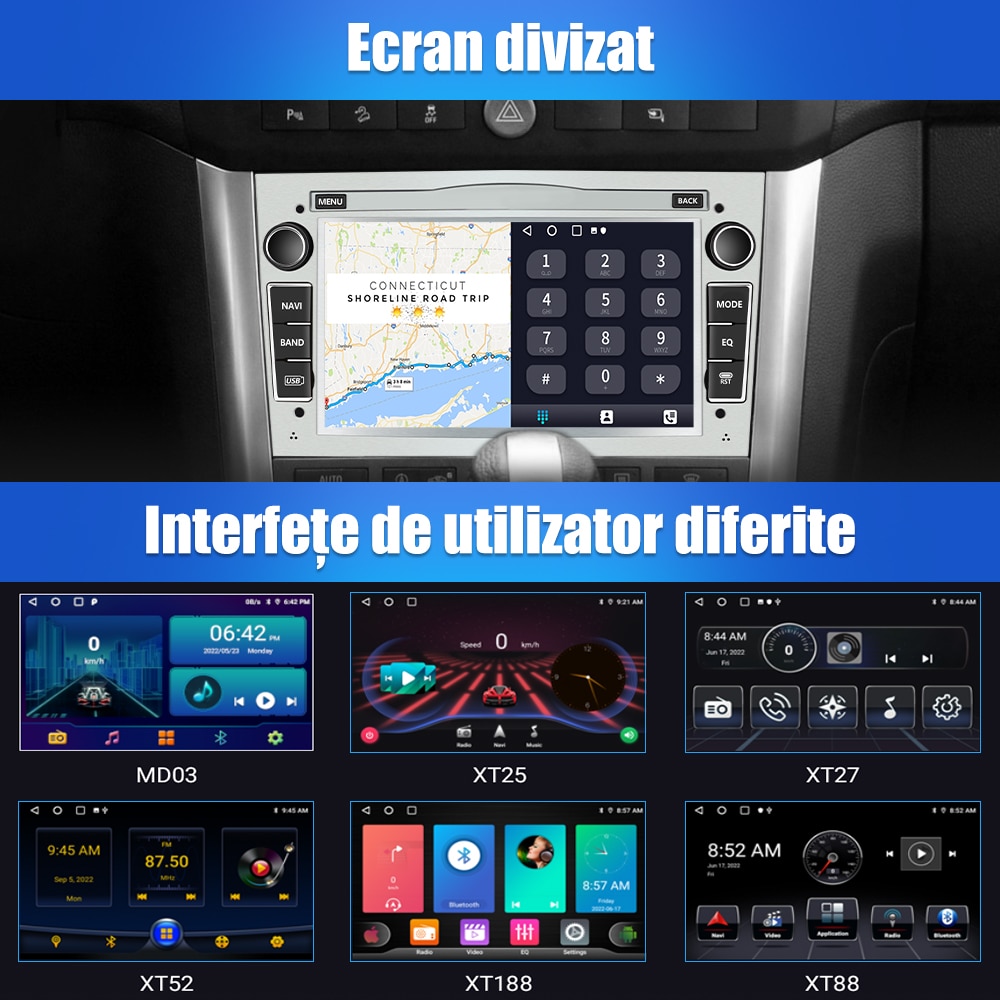 AERZETIX: 2 clés 95mm extracteur d'autoradio d'origine pour Opel Corsa