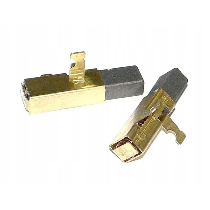 Set 2 perii carbune aspirator, Festool, 230 V, Pentru HK 55 EBQ-Plus, Auriu/Gri