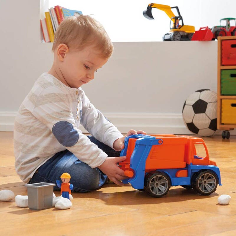 Camión Excavadora De Juguete Para Niños - Simm, Multicolor (Modelo 07251) Ideal Para Jugar En Arena