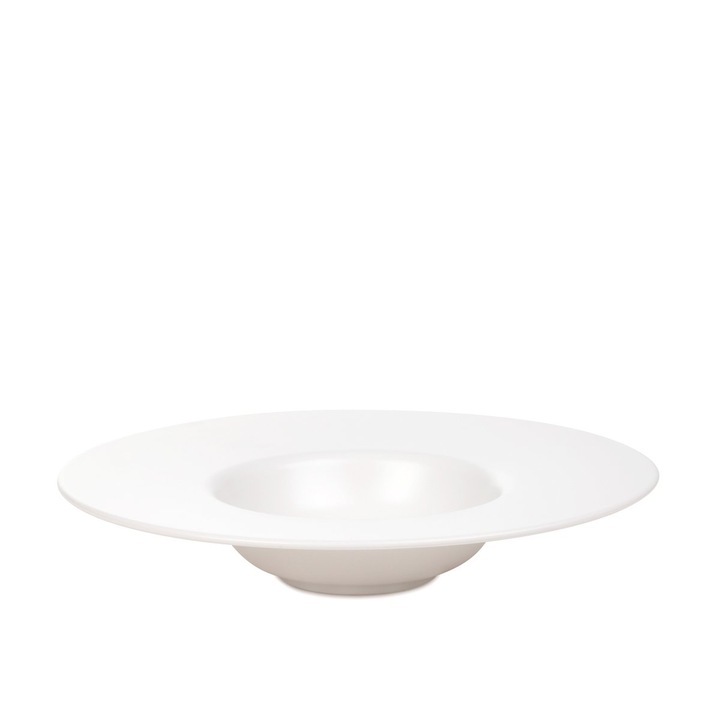 Farfurie paste FAMELIO alba 28 cm HOMLA