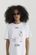 Tricou UGF Pure Love, dama, 100% bumbac organic, certificat GOTS, 35468, Alb