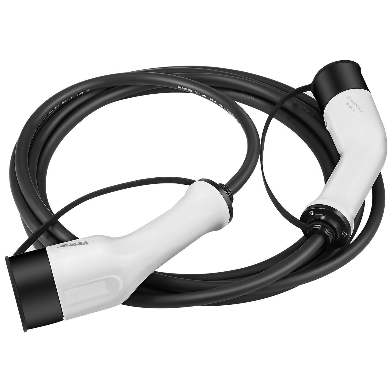 VEVOR Type 2 to Type 2 EV Charging Cable Electric Vehicle Cable 32A 7m 22kW  TPU Electric Car Charger EV Charging Cable