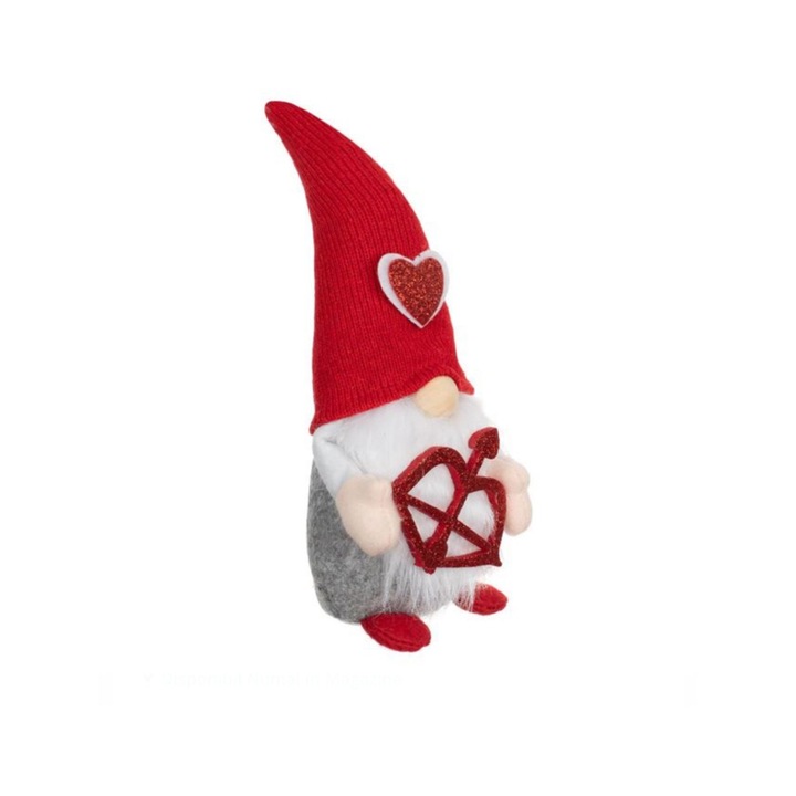Valentin napi figura, Gnome masnival, 30 cm