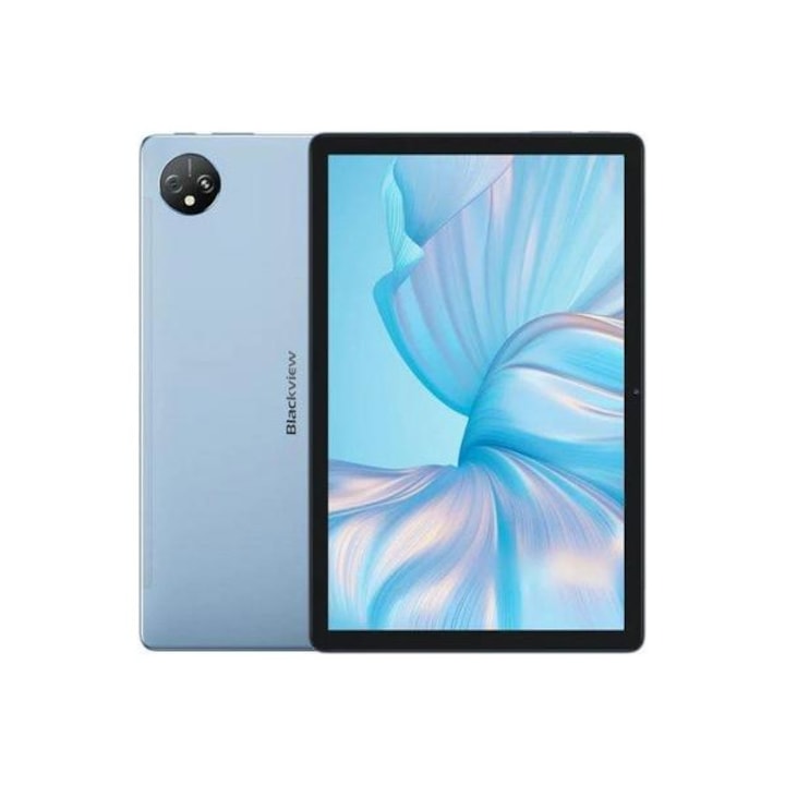 Blackview TAB 80 LTE Tablet, UNISOC T606 nyolcmagos processzor, TFT képernyő 10,1", 8 GB RAM, 128 GB Flash, 13 MP+8 MP, GPS, Wi-Fi, Bluetooth, 4G, Dual SIM, Android Blue
