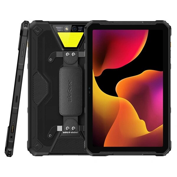 Tableta Ulefone Armor Pad 2 Negru, 4G, IPS, 11.0″ 2K, 16GB RAM (8GB + 8GB extensibili), 256GB ROM, NFC, Android 13, Helio G99, 18600mAh, Dual SIM