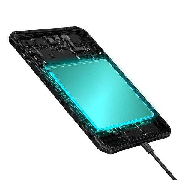 Tableta Ulefone Armor Pad 2 Negru, 4G, IPS, 11.0″ 2K, 16GB RAM (8GB + 8GB extensibili), 256GB ROM, NFC, Android 13, Helio G99, 18600mAh, Dual SIM